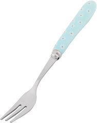 Ceramic Handle Household Tableware Flower Printed Salad Dessert Food Dinner Cutlery Fork (id: d9d 5eb c7d e27 5e9