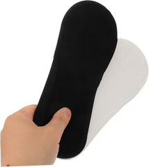 6pairs Unisex Low Cut Invisible Socks for Men Breathable Comfortable Wear Non- Ankle Socks Soft Towel Bottom