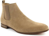 ÃZARMAN Men's Ankle Dress Chelsea Boots Side Zipper Closure (10.5, Tan Beige Suede)