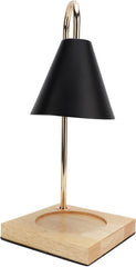 Candle Wax Melting Lamp, Multi Functional Dimmable Modern Smokeless Warm Ambience Candle Warmer Lamp Decorative for Living Room for Office (US Plug 110V)