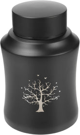 YARNOW Pet Urn for Ashes Stainless Steel Memorial Casket for Dogs and Cats Elegant Keepsake Design Small Preserves Cherished Memories