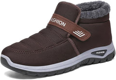 Men's Winter Boots Warm Insulated Snow Boots, Thick Sole, Casual Style Fleece Lined, Cold Weather Protection, Comfortable for Outdoor Activities (9.5,Coffee)