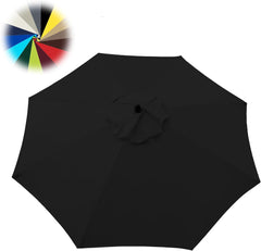 Generic Patio Umbrella 8.9/9.8ft Replacement Canopy for 8 Ribs,Outdoor Table Umbrella Canopy,Replacement parasol canopy Cover for Backyard Garden Beach Pool