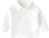 Child Boys Girls Solid Color Long Sleeve T Shirt Blouse Tops Clothes Children Casual Loose Clothes Casual Wear