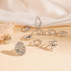 Stackable Rings for Women Ring Set Stacking Knuckle Stylish Ring Sets Jewelry Gift