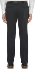 Savane Men's Slim Fit Ultimate Performance Chino Flat Front Pant