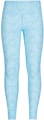Capezio Girls Boho Fairytale Wanderer Legging - T10992C (Medium, Oasis Blue)