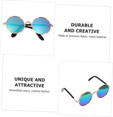 Hemoton Cat Sunglasses Dog Goggles Medium Breed Pet Eyewear Fun Photo Accessory Summer Wear