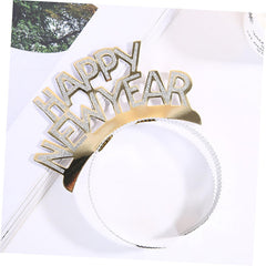 Didiseaon Fashion Headwrap Year Accessories Hair Barrettes for Kids Year Party Supplies