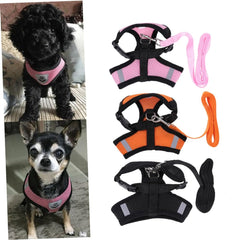 BESPORTBLE Pet Supplies Dog Vest Leash Mesh Harness for Small and Medium Dogs Breathable Comfort