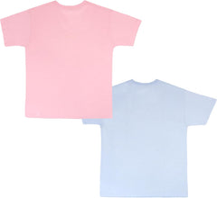 Peppa Pig Girls Graphic Tees Short Sleeve T Shirts Girls Fashion T Shirt 2 Pack Girls Tops Clothing