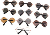 Dog Sunglasses for Small Breed Pets 10pcs Pet Glasses Goggles Round Lens