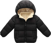 Happy Cherry Toddler Down Jacket Removable Hooded Windproof Snow Winter Coat Outwear