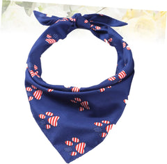 KESYOO 1pc Footprint Pattern Pet Bandana Triangle Dog Scarf for Occasions Washable and Pet Saliva Towel Great for Dressing up Your Furry Friend