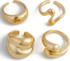 Stackable Rings Set for Women Knuckle Stacking Rings Jewelry Set