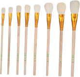 Kisangel 8pcs Pollinator Tools for Garden Use Hand Pollination Brush Set for Fruit Trees and Vegetables Portable Manual Pollination Tools and Yard Gardening