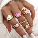 Stackable Rings for Women Stacking Rings Knuckle for Women Ring Sets Jewelry