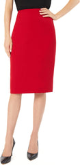 Kasper Women's Stretch Crepe Skimmer Skirt