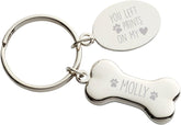 Personalization Universe Dog Memorial Personalized Keychain