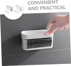 2Pcs Wall-Mounted Garbage Bag Dispenser Punch-Free Storage Box for Bathroom and Kitchen Plastic Bag Organizer No-Trace Adhesive Multi-Purpose Home Use