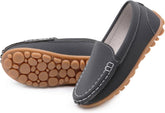 RVROVIC Kids Girls Boys Slip-on Loafers Oxford PU Leather Flats Shoes(Toddler/Little Kid)