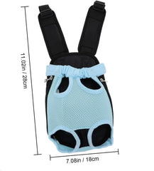 Milisten Versatile Pet Carrier Bag for Dogs and Cats Lightweight Breathable Pet Backpack for Travel Wide Straps Random Color