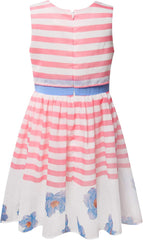 Bonny Billy Girls Easter Dress Elegant Pleated Clothes for Kids 3t-11t