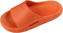 IWIHMIV Boys Slip on Slides Sandals Non Slip Girls Summer Beach Pool Outdoor Water Shoes Children Shower Slippers