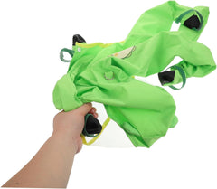 SUPVOX Dog Raincoat with Legs Full Body Hooded Pet Poncho for Small Medium Dogs Comfortable Breathable Rain Jacket Fit for Rainy Days