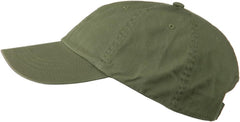 MG Low Profile Unstructured Cotton Cap - Olive OSFM