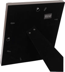 Cottage Garden You Deserve The World Silver Greybrush 8 x 10 Rope Trim Wall And Tabletop Photo Photo Frame