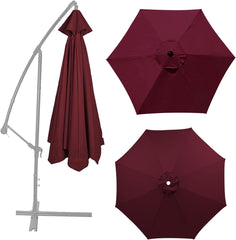 Replacement Canopy Parasol Cloth, Parasol Canopy Cover, Anti-ultraviolet, Replacement Cloth for Umbrella Replacement Parasol Canopy, Garden Patio Umbrella Fabric Canopy Cover