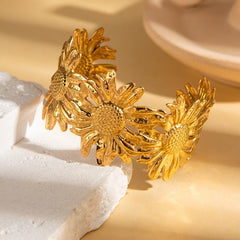 Gold Bangle Bracelets for Women Adjustable Cuff Bracelet Jewelry Elegant Gold Bangle Bracelets Gifts for Women