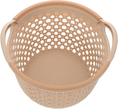 1pc Large Portable Laundry Basket Hollow Design for Excellent Airflow for Home Dorm Bedroom and Bathroom Storage Lightweight and Reusable Light Large