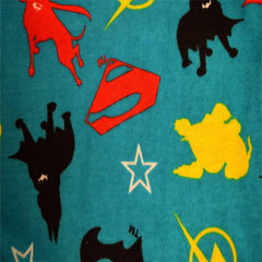 AME Sleepwear Boys DC Comics League of Super Pets Cotton Toddler 4 Piece Pajamas (2T) Blue