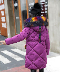 Phorecys Girls Autumn Winter Jacket Cotton Coat Warm Outerwear Clothes
