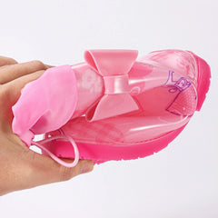 Toddler Cute Colorful Rain Boots Baby Rain Boots Short Cartoon Rain Boots For Toddler Easy On Lightweight Boot Girls