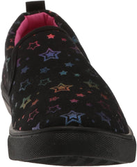 Josmo Girl's Unicorn and Stars Prints Low Top Casual Canvas Sneaker Tennis