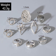 Stackable Rings for Women Ring Set Stacking Knuckle Stylish Ring Sets Jewelry Gift