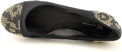 INC International Concepts Porsha Women's Flats Shoes (6, Black)