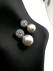 Pearl Earrings for Women Drop Hoop Dangle Bridal Wedding Jewelry Sophisticated Style