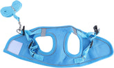 KESYOO 1set Pet Harness Vest and Leash Set Breathable Mesh Reflective Dog Vest Chest Strap for Dogs Blue s Comfortable and Easy to Clean