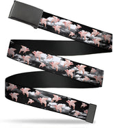 Buckle-Down mens Buckle-down Web Pigs 1.5" Belt, Multicolor, 1.5 Wide - Fits up to 42 Pant Size US