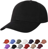 TSSGBL Multiple Sizes S,M,L,XL,XXL Classic Cotton Sutructured Baseball Hat Adjustable Men Women Plain Blank Golf Ball Caps