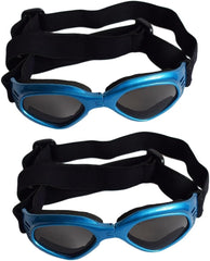 FRCOLOR 2pcs Dog Sunglasses for Uv Fashionable Pet Eyewear for Outdoor Color for All Breeds