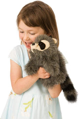 Folkmanis Baby Raccoon Hand Puppet, Gray, 1 EA