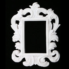 Retro Mini Picture Photo Frame Room Wall Decor Wedding Birthday Party Gift Favor - White, as described