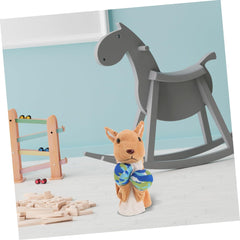 SUPVOX Interactive Plush Kangaroo Hand Puppet for Adults Movable Mouth for Storytelling Imaginative Play Parent Activities and Soothing Fun