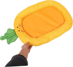 BESTonZON Soft Plush Dog Bed for Small Dogs and Cats Breathable Pet Nest Comfortable Crate Mat for Travel Stylish Warmth for Home Decor Machine Washable Non- Design