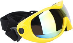Alomejor Pet Sunglasses Stretchable Dog Goggles for Squares (Yellow)